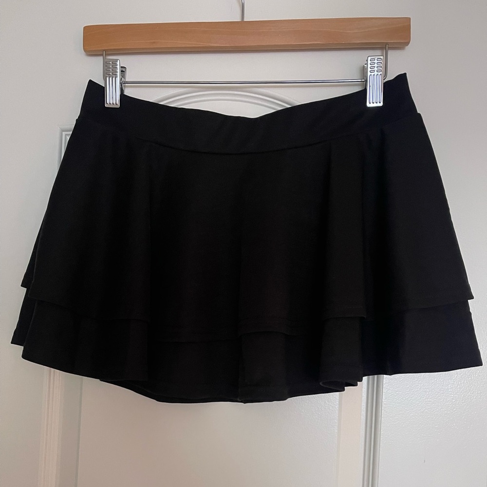 NWT Mini Skater Skirt with Tiered Design